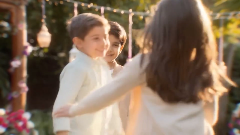 Family interaction from the Eid film